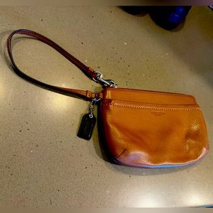 Buttery Soft Coach wristlet NWOT